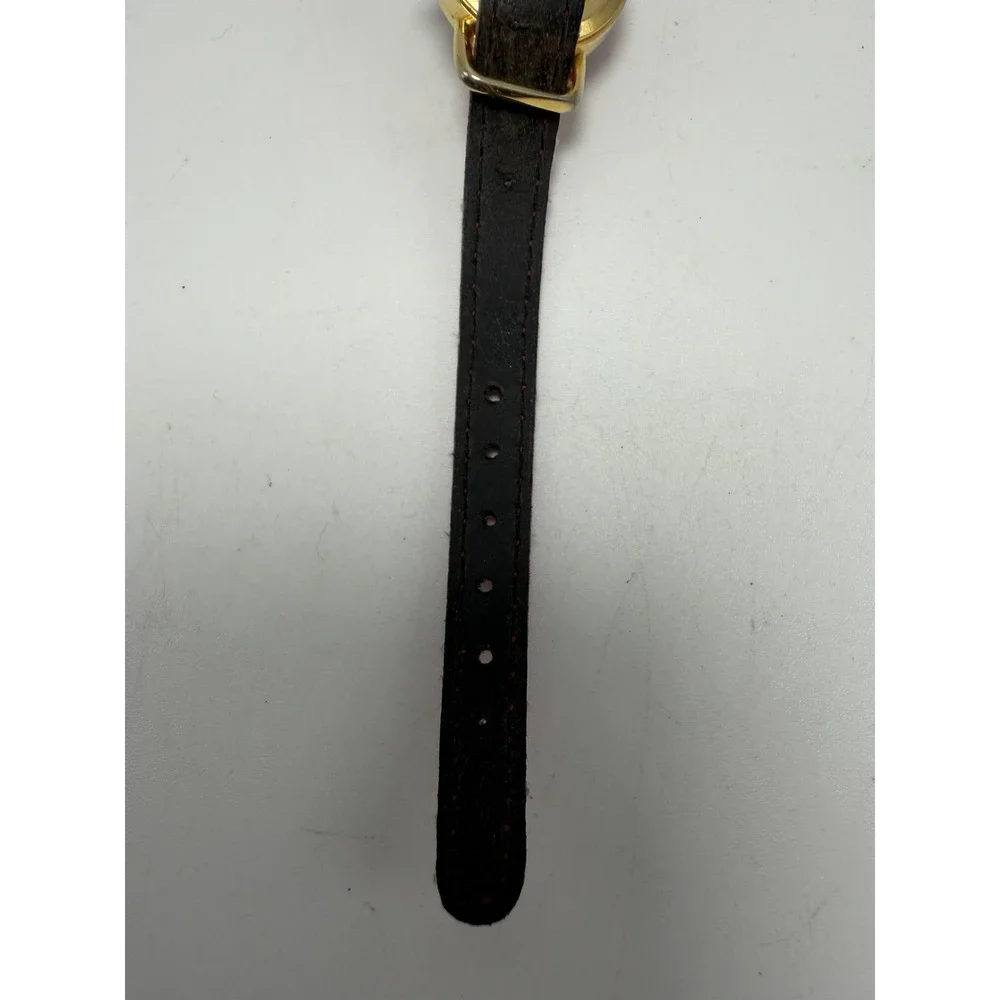 Decambridge Ladies Watch 24K Gold Plated New Battery 21MM 6.25